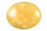 1.7" Polished Orange (Mango) Calcite Pocket Stones - Photo 2